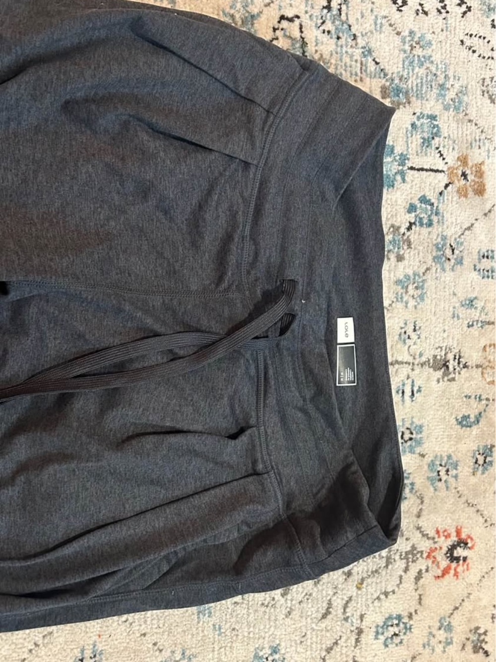 Lole Grey Elastic-Waist Jogger Pants - Picture 2 of 6